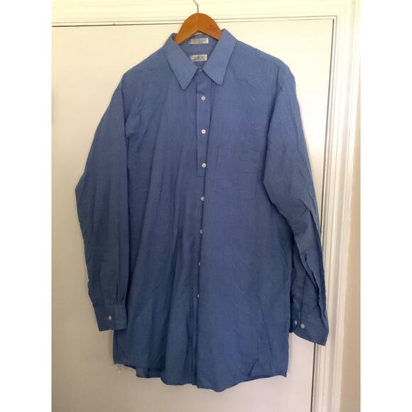 Bundle of Men's Dress Shirts L or 16.5/17 Size Multiple Brands - Picture 7 of 10